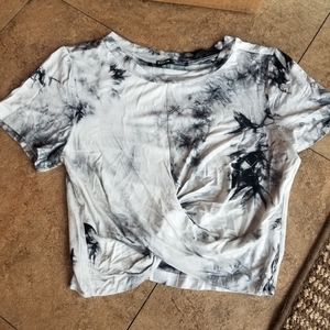 Tye dye crop top